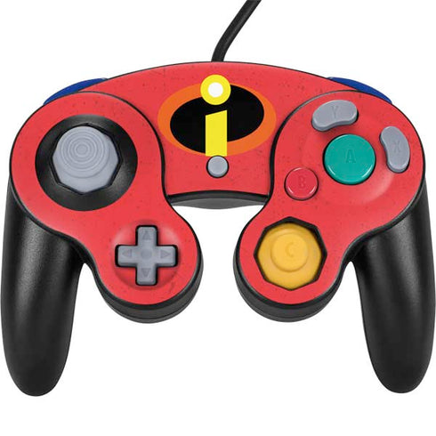 Disney The Incredibles Main Logo Nintendo GameCube Controller Skin