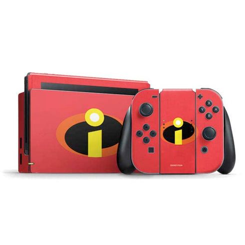 Disney The Incredibles Main Logo Nintendo Switch Bundle Skin