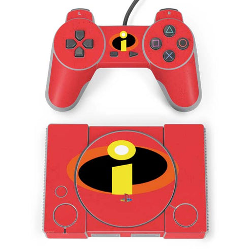 Disney The Incredibles Main Logo PlayStation Classic Bundle Skin