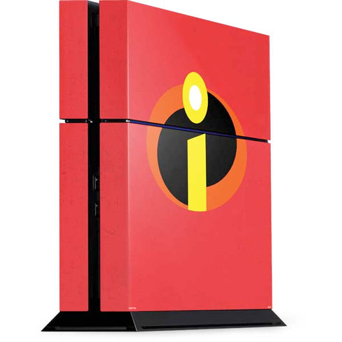 Disney The Incredibles Main Logo PS4 Console Skin
