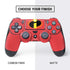 Disney The Incredibles Main Logo PS4 Controller Skin
