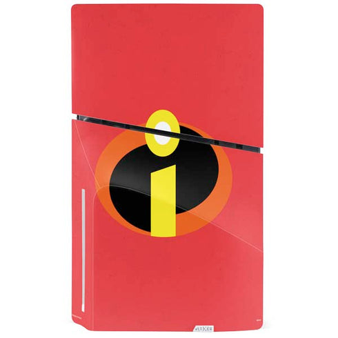 Disney The Incredibles Main Logo PS5 Slim Disk Bundle Skin