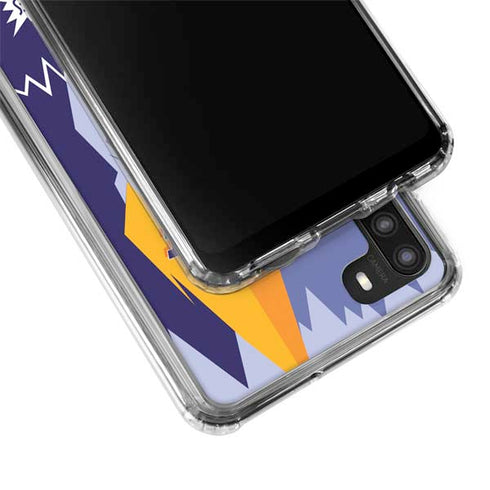 Disney The Incredibles Syndrome Art Galaxy A21 Clear Case