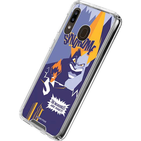 Disney The Incredibles Syndrome Art Galaxy A30 Clear Case
