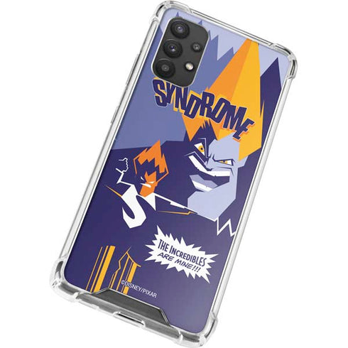 Disney The Incredibles Syndrome Art Galaxy A32 5G Clear Case