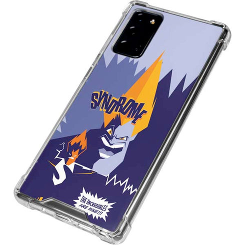 Disney The Incredibles Syndrome Art Galaxy Note20 5G Clear Case