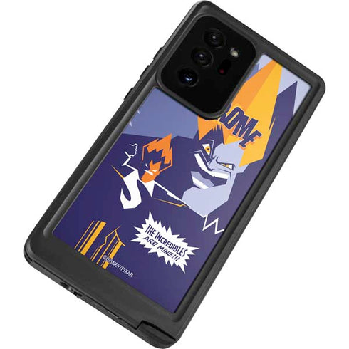 Disney The Incredibles Syndrome Art Galaxy Note20 Ultra 5G Waterproof Case