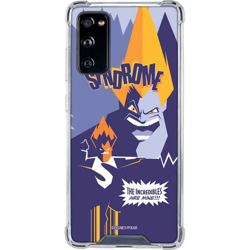 Disney The Incredibles Syndrome Art Galaxy S20 FE Clear Case