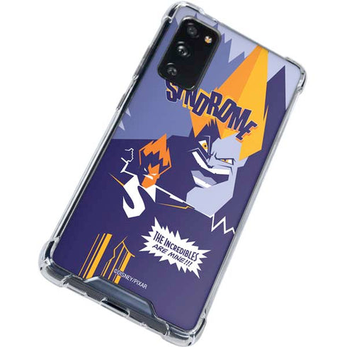 Disney The Incredibles Syndrome Art Galaxy S20 FE Clear Case