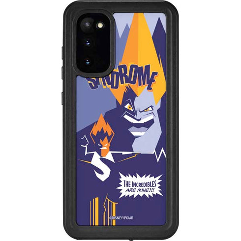 Disney The Incredibles Syndrome Art Galaxy S20 Waterproof Case