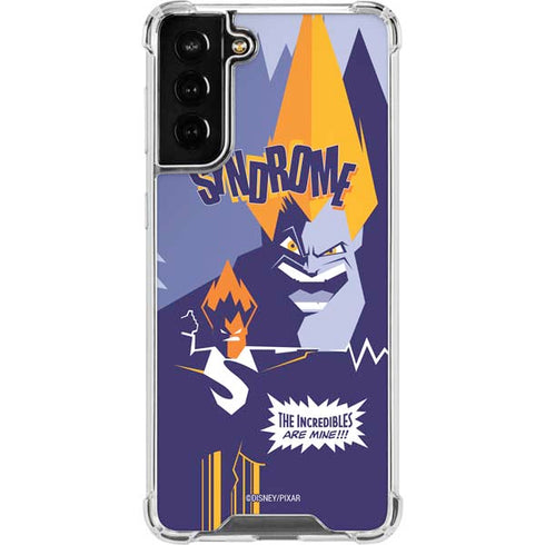 Disney The Incredibles Syndrome Art Galaxy S22 Plus Clear Case