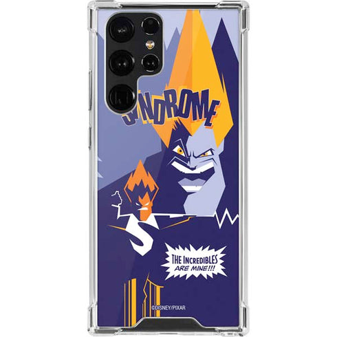 Disney The Incredibles Syndrome Art Galaxy S22 Ultra Clear Case