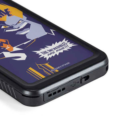 Disney The Incredibles Syndrome Art Galaxy S23 Waterproof Case