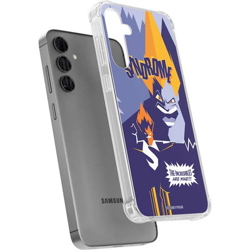 Disney The Incredibles Syndrome Art Galaxy S24 Plus Clear Case