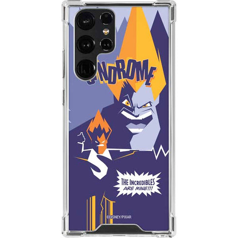 Disney The Incredibles Syndrome Art Galaxy S24 Ultra Clear Case