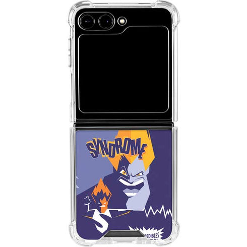 Disney The Incredibles Syndrome Art Galaxy Z Flip5 5G Clear Case
