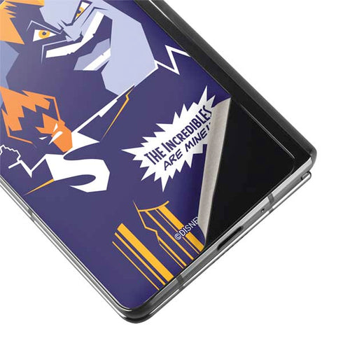 Disney The Incredibles Syndrome Art Galaxy Z Fold2 5G Skin