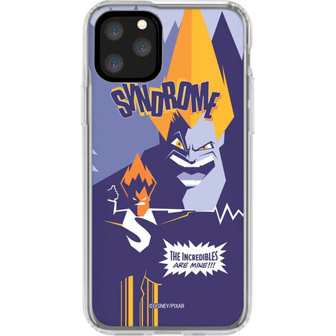 Disney The Incredibles Syndrome Art iPhone 11 Pro Clear Case