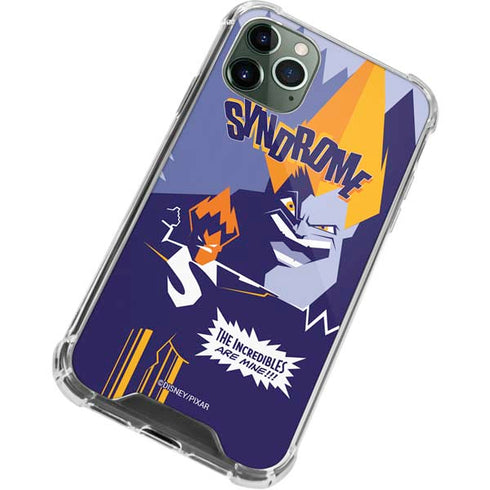 Disney The Incredibles Syndrome Art iPhone 11 Pro Max Clear Case