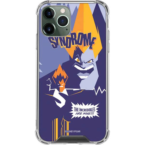 Disney The Incredibles Syndrome Art iPhone 11 Pro Max Clear Case