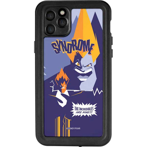 Disney The Incredibles Syndrome Art iPhone 11 Pro Max Waterproof Case