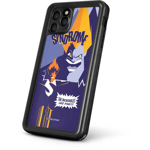 Disney The Incredibles Syndrome Art iPhone 11 Pro Max Waterproof Case