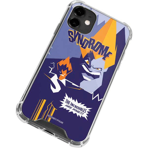 Disney The Incredibles Syndrome Art iPhone 12 Mini Clear Case