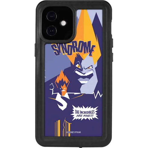 Disney The Incredibles Syndrome Art iPhone 12 Mini Waterproof Case