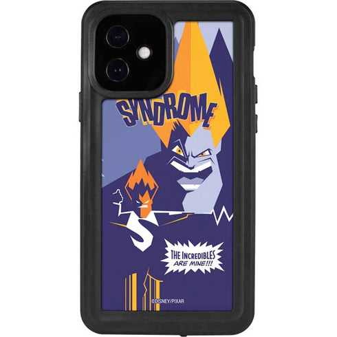 Disney The Incredibles Syndrome Art iPhone 12 Waterproof Case