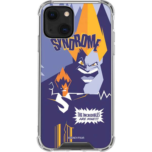 Disney The Incredibles Syndrome Art iPhone 13 Mini Clear Case
