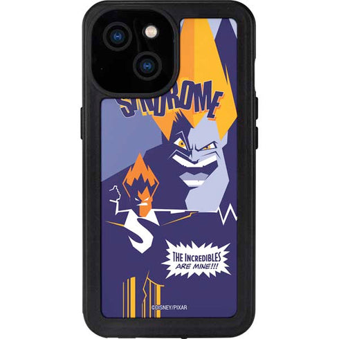 Disney The Incredibles Syndrome Art iPhone 13 Mini Waterproof Case