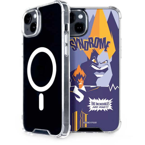 Disney The Incredibles Syndrome Art iPhone 15 MagSafe Case