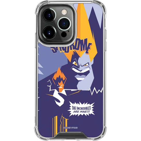 Disney The Incredibles Syndrome Art iPhone 15 Pro Clear Case