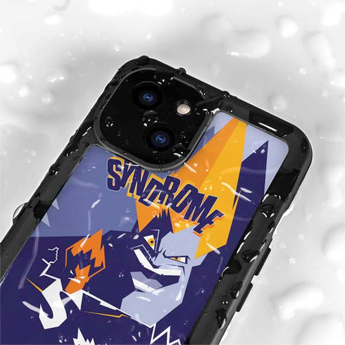 Disney The Incredibles Syndrome Art iPhone 15 Plus Waterproof Case