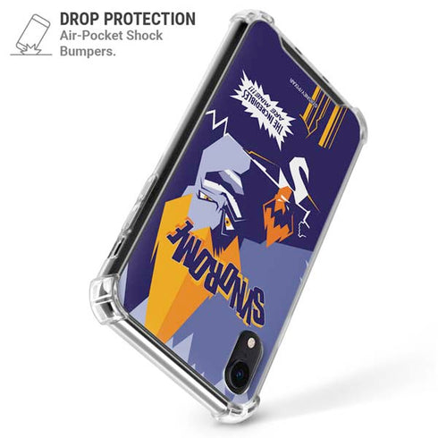 Disney The Incredibles Syndrome Art iPhone XR Clear Case