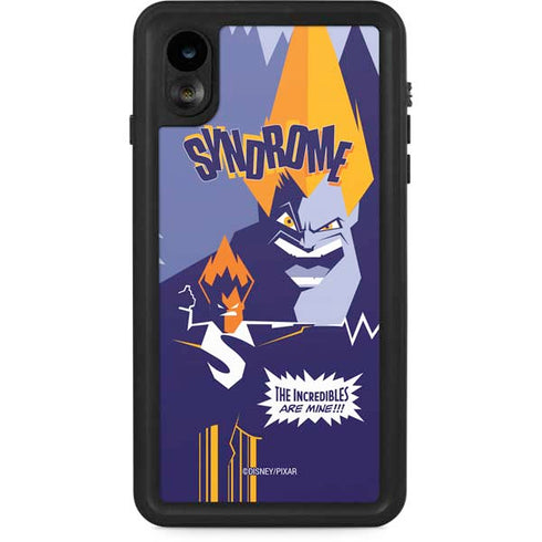 Disney The Incredibles Syndrome Art iPhone XR Waterproof Case