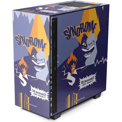 Disney The Incredibles Syndrome Art NZXT H510 Compact ATX Mid-Tower Case Skin