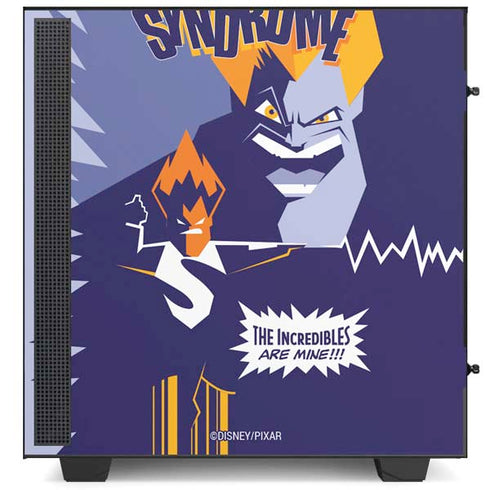 Disney The Incredibles Syndrome Art NZXT H510 Compact ATX Mid-Tower Case Skin