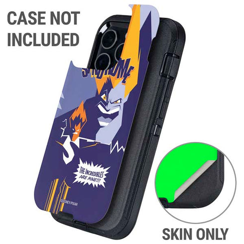 Disney The Incredibles Syndrome Art Otterbox Defender iPhone Skin