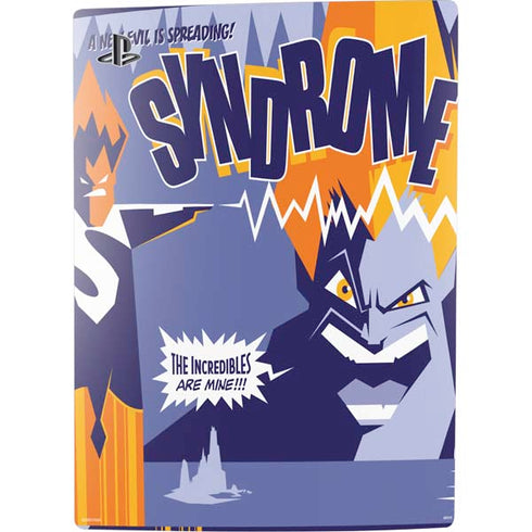 Disney The Incredibles Syndrome Art PS5 Console Skin