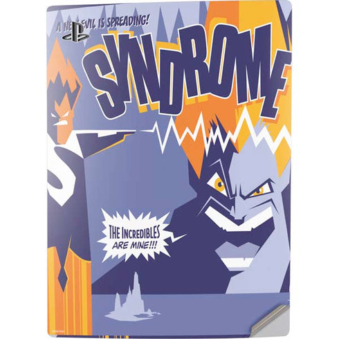 Disney The Incredibles Syndrome Art PS5 Digital Edition Console Skin