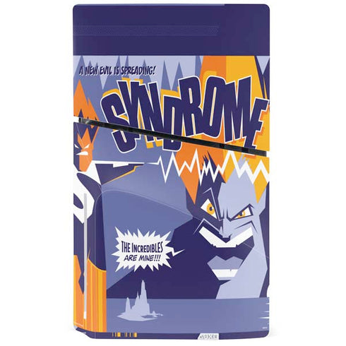 Disney The Incredibles Syndrome Art PS5 Slim Disk Console Skin