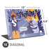 Disney The Incredibles Syndrome Art Universal Laptop 16in (13 x 9.4in) Skin