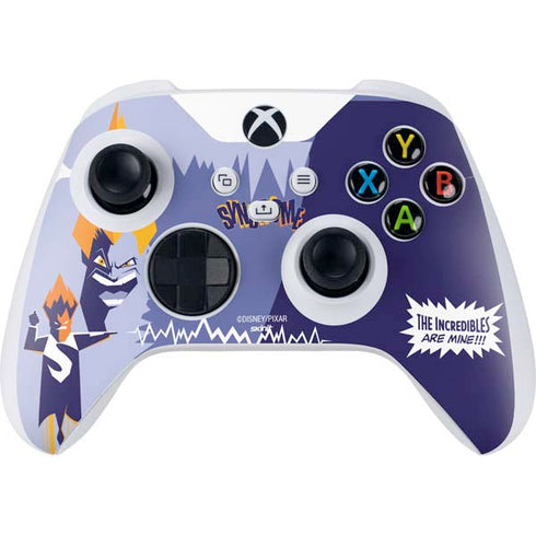 Disney The Incredibles Syndrome Art Xbox Series S Controller Skin