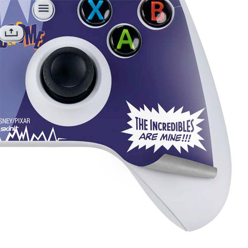 Disney The Incredibles Syndrome Art Xbox Series S Controller Skin