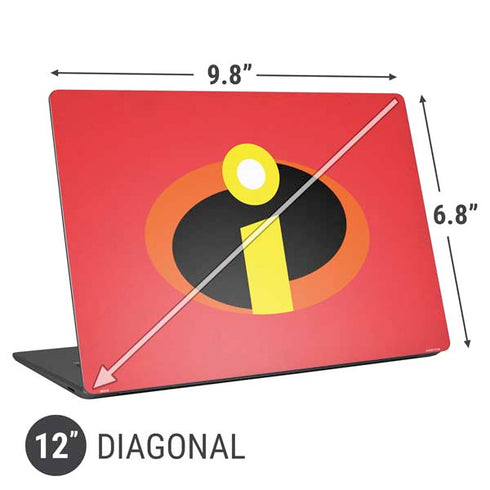 Disney The Incredibles Main Logo Universal Laptop 12in (9.8 x 6.8in) Skin