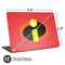 Disney The Incredibles Main Logo Universal Laptop 12in (9.8 x 6.8in) Skin