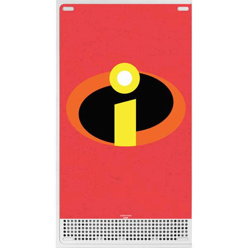 Disney The Incredibles Main Logo Xbox Series S Console Skin