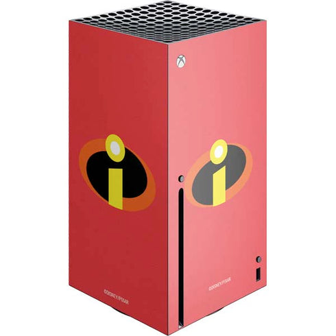 Disney The Incredibles Main Logo Xbox Series X Console Skin