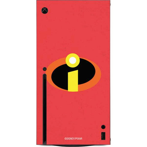 Disney The Incredibles Main Logo Xbox Series X Console Skin